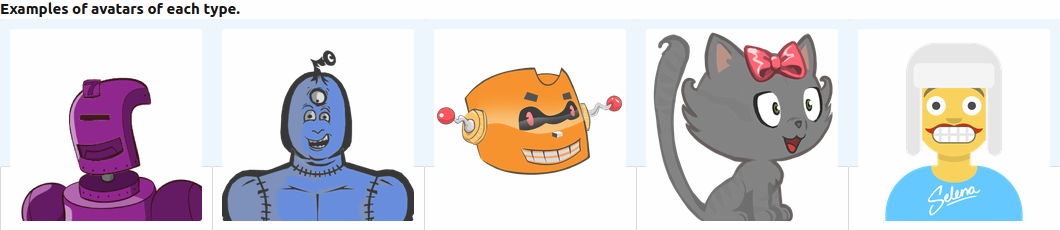 Examples of avatars of each type.png