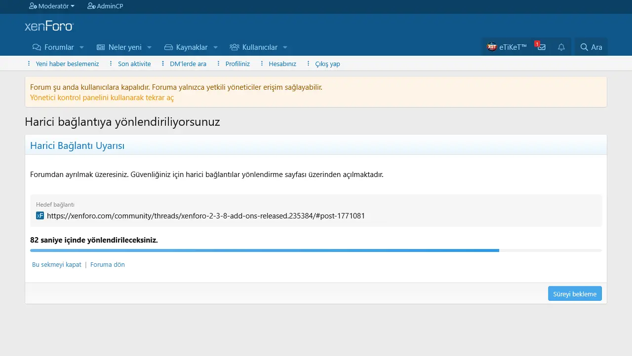 Harici bağlantı yöneticisi demo1.webp