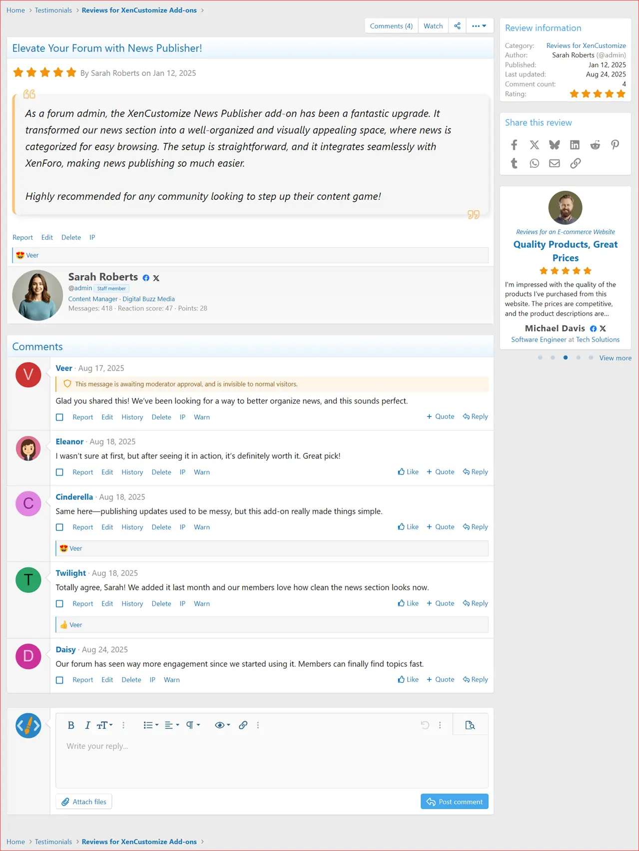 XenCustomize-Testimonials-236-Testimonial-View-with-Comments.webp